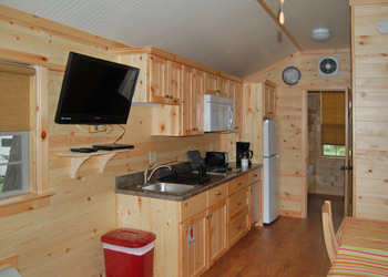 Deluxe Family Cabin interior